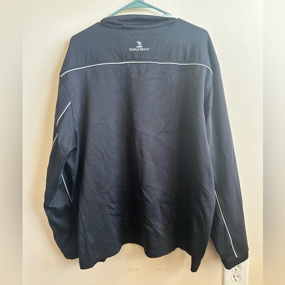 Pebble Beach Performance Mens 1/4 Zip Pullover XL - Picture 4 of 5